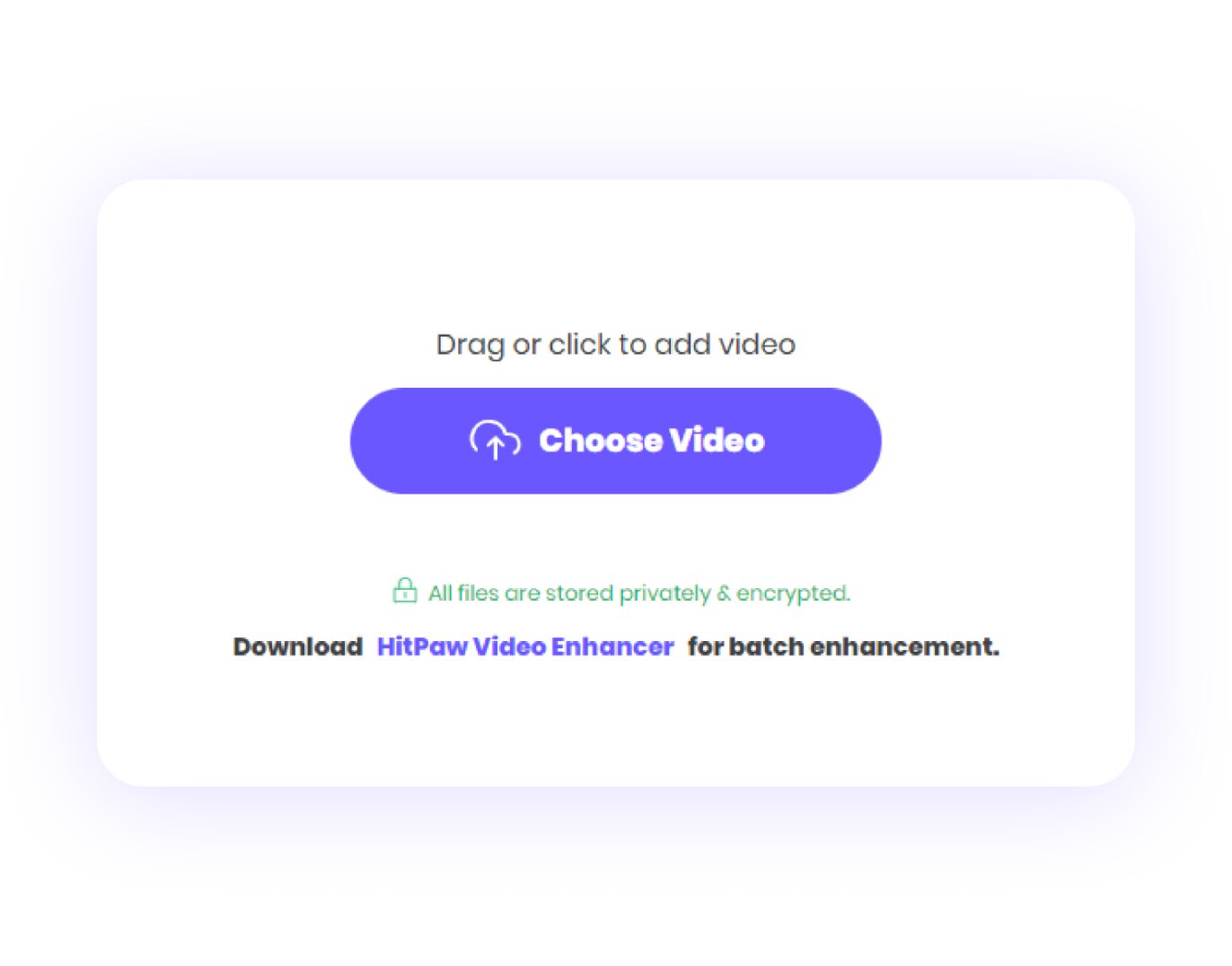 try hitpaw vikpea API demo